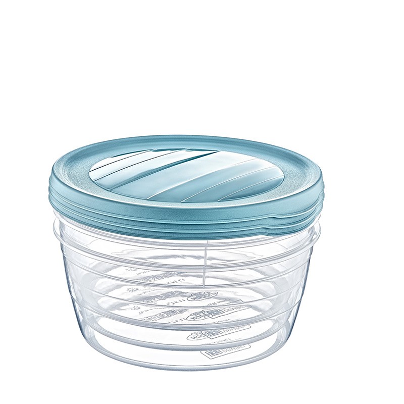 02 1024-3*0,7 LT ROUND TREND STORAGE BOXL14.5	W14.5	H9.7