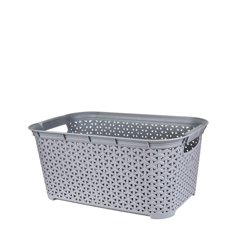 08 1096	  -Laundry Baskets		RATTAN RECTANGLE LAUNDRY BASKET  26 LT       	L31.5	W50	H22.5