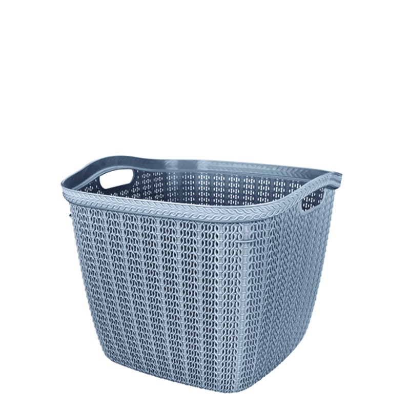 08 1069	 - Laundry Baskets		42 LT KNIT SQUARE LAUNDRY BASKET	8694064014138	L42.8	W44.5	H35.5