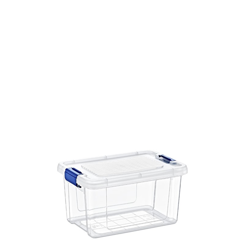 02 1220- 	2,5 LT STORMAX STORAGE  BOX / GLASSY		L15	 W22.1	H12.2