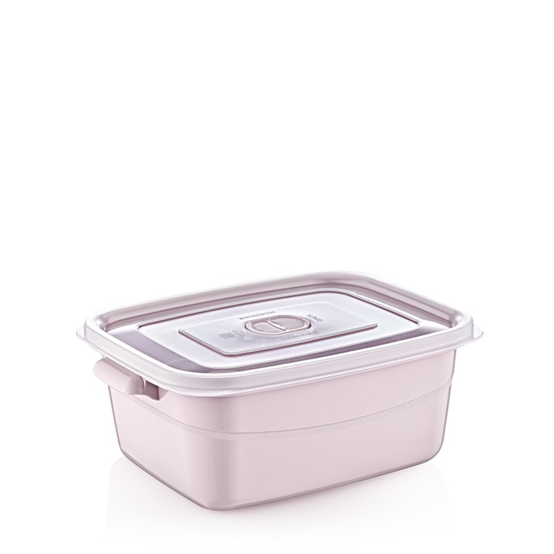 02 1521	 -500 ML RECTANGLE MICROFRESH POT      	L11	W14	H6