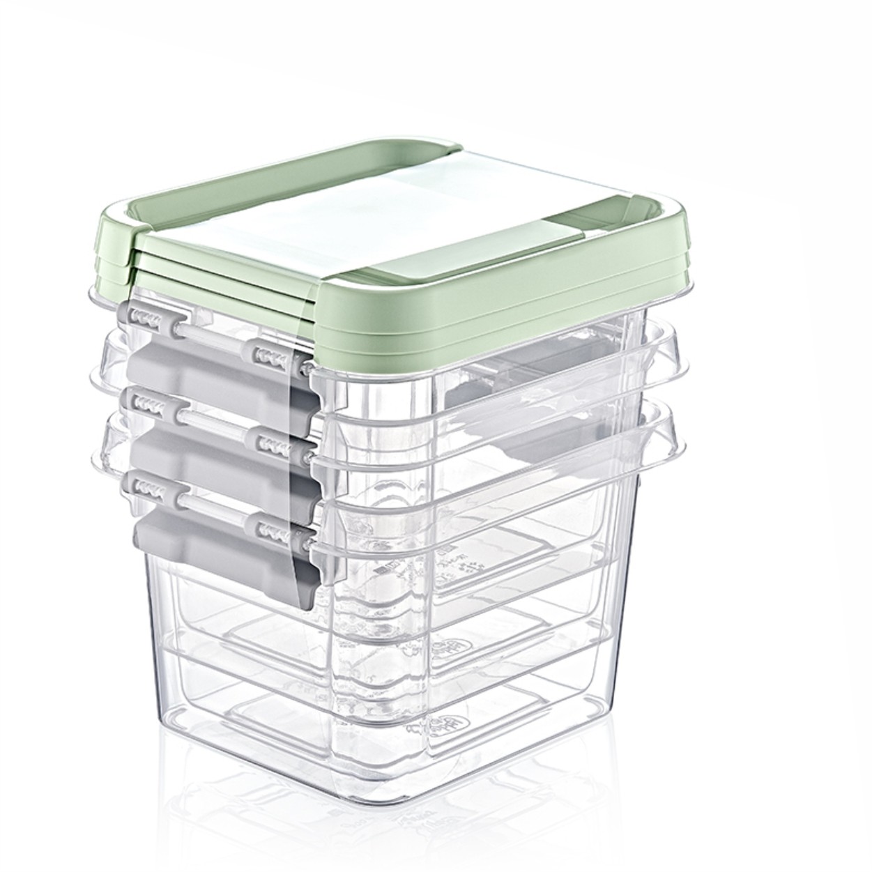 02 1071	--3*800 ML GRAND STORAGE BOX	H11.5	L13	 W14.5