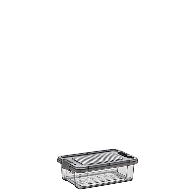 02 1252 	Clear Black		0,80 LT STORMAX STORAGE BOX / ELITE