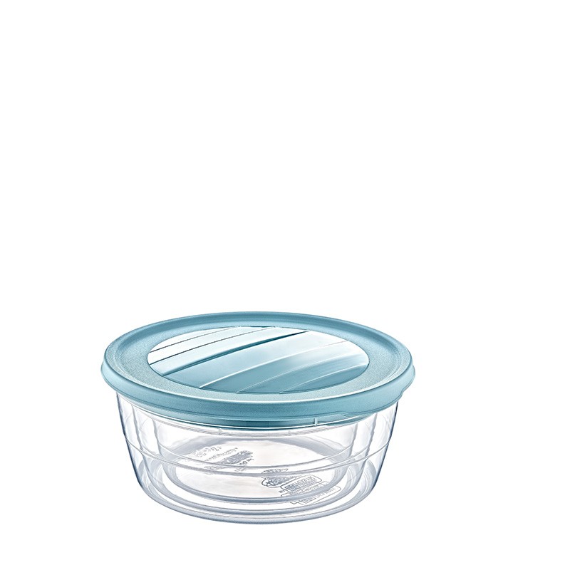 02 1020-3 PCS ROUND TREND STORAGE BOX (0,7+1,1+1,75 lt)  	L19.3	W19.3	H8.5