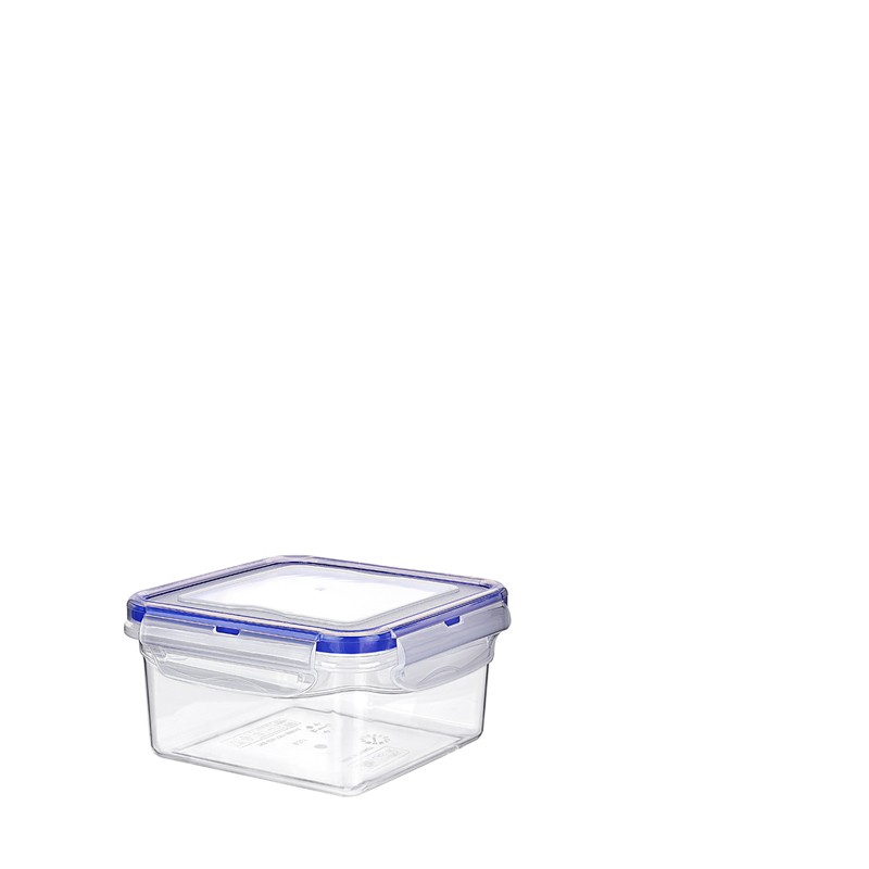 02 1401-680 ML SQUARE AIRTIGHT SAVER BOX      	L13.5	W13.5	H7