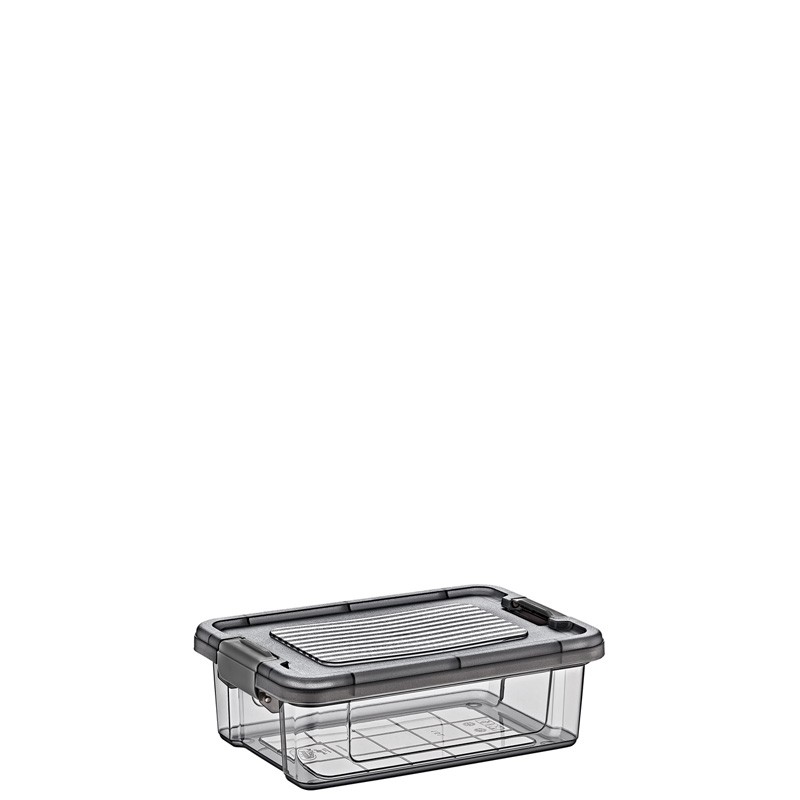 02 1253	 Clear Black		1,5 LT STORMAX STORAGE BOX / ELITE	L15	 W22.1H	7.7