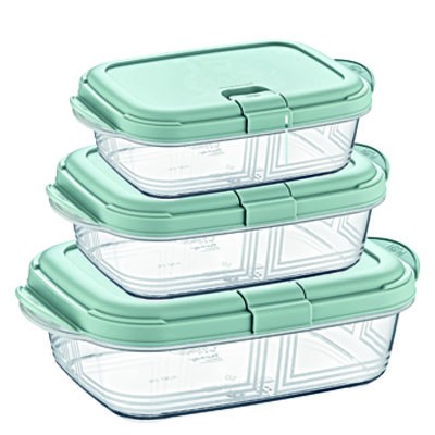 02 1535	-	3 PCS PUSH-UP RECT.FOOD STORAGE BOX SET (0,4+1,1+2 L)	L17.4	W26.5	H8