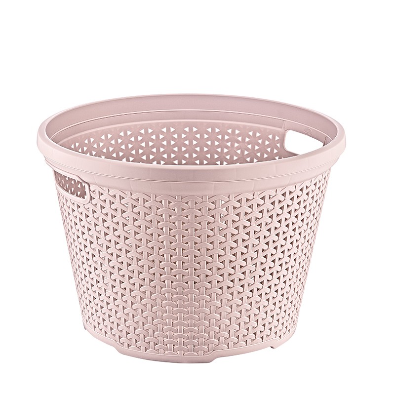 08 1095	 -Laundry Baskets		RATTAN ROUND LAUNDRY BASKET 30 LT         	L44.5	W44.5	H31